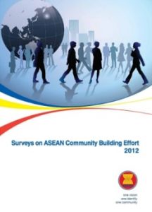 Surveys on ASEAN Community Building Effort 2012