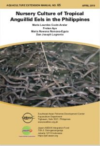 Nursery Culture of Tropical Anguillid Eels in the Philippines
