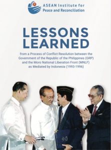 Lessons Learned from a Process of Conflict Resolution between the Government of the Republic of the Philippines (GRP) and the Moro National Liberation Front (MNLF) as Mediated by Indonesia (1993-1996)
