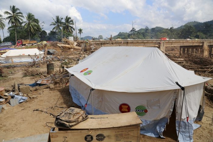 The aftermath of one of the worst floods that hit Kelantan, Malaysia in 2015 © AHA Centre