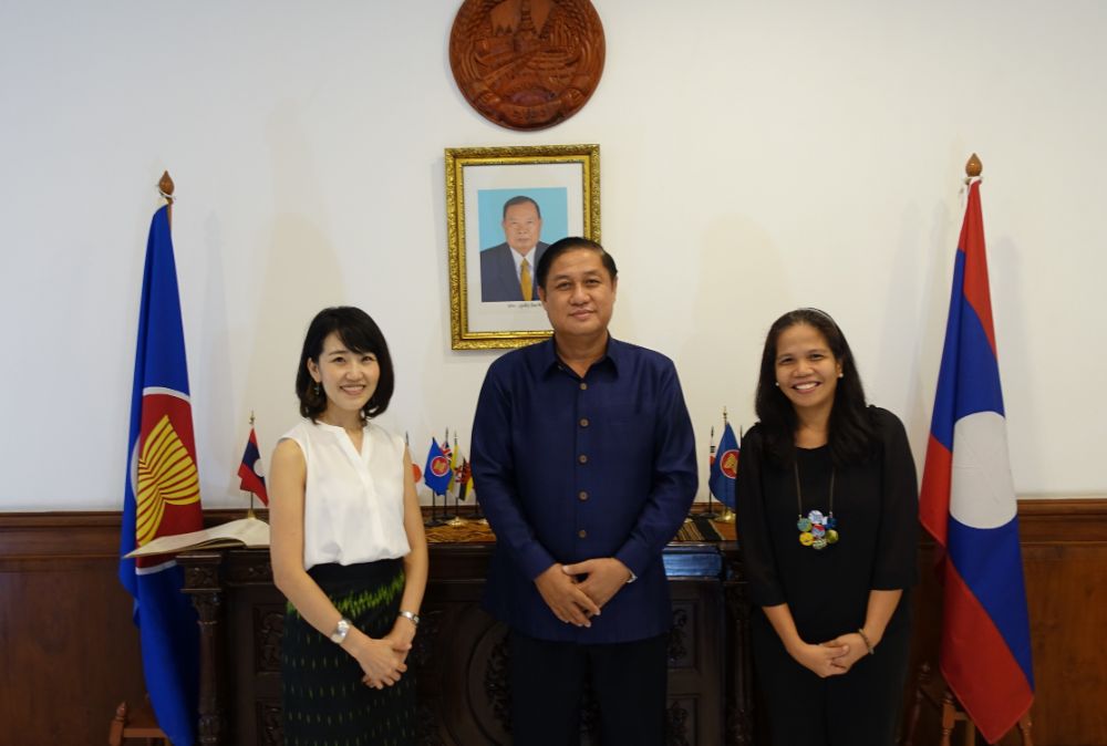 Interview with the Permanent Representative of Lao PDR to ASEAN for JAIF Beneficiaries’ Voice