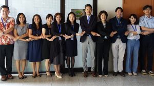 MOFA Japan officials visit JMT