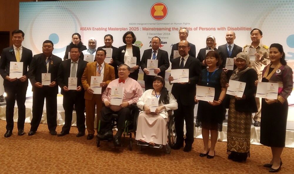 JMT attends the 2018 AICHR Regional Dialogue on the Mainstreaming of the Rights of Persons with Disabilities in the ASEAN Community