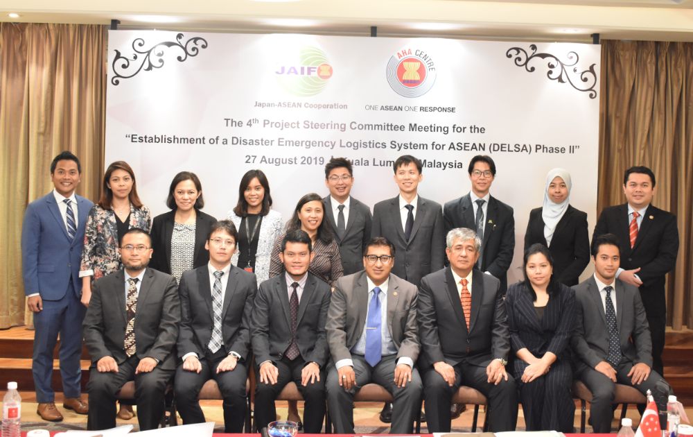 The 4th PSC Meeting for the “Establishment of a Disaster Emergency Logistic System for ASEAN (DELSA) Phase II: Satellite Warehouse”