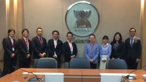 ASEC welcomes delegates from NTT DATA to discuss ASEAN Cultural Heritage Digital Archive project