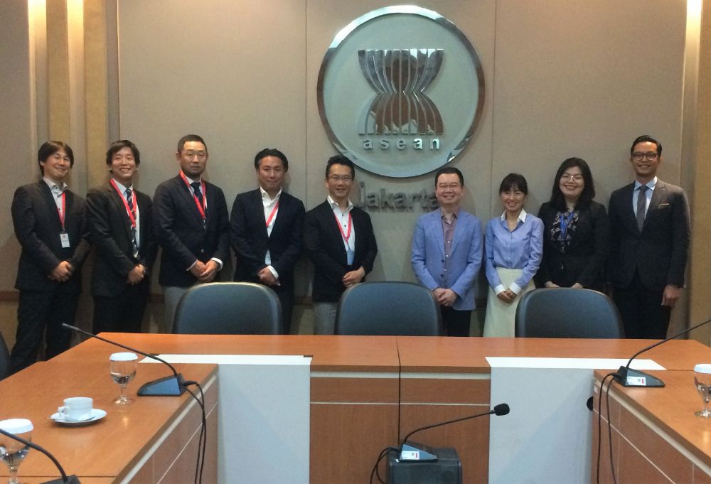 ASEC welcomes delegates from NTT DATA to discuss ASEAN Cultural Heritage Digital Archive project