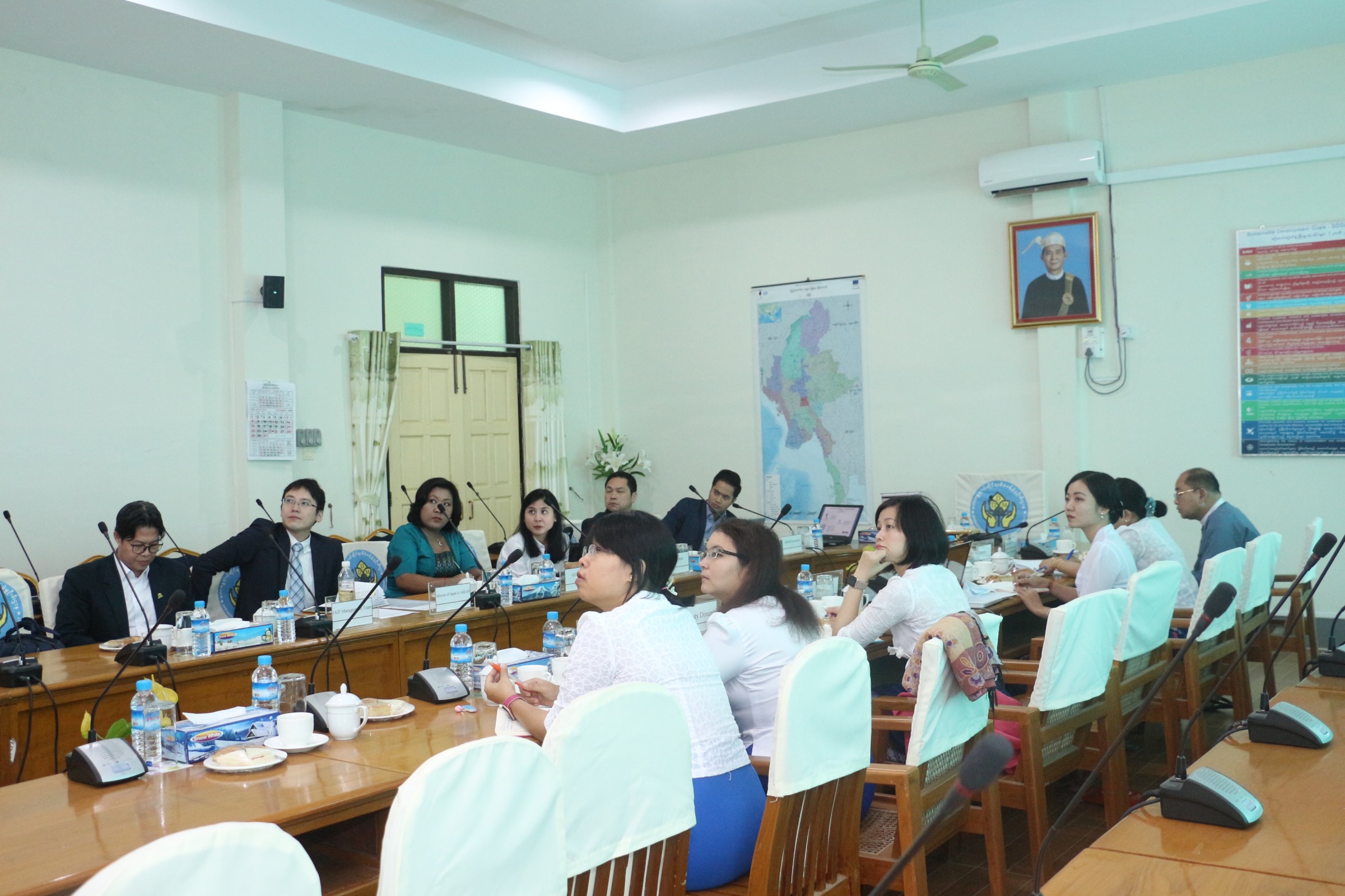 JMT participates in the 1st Project Steering Committee Meeting of Myanmar Government Local Capacity Project