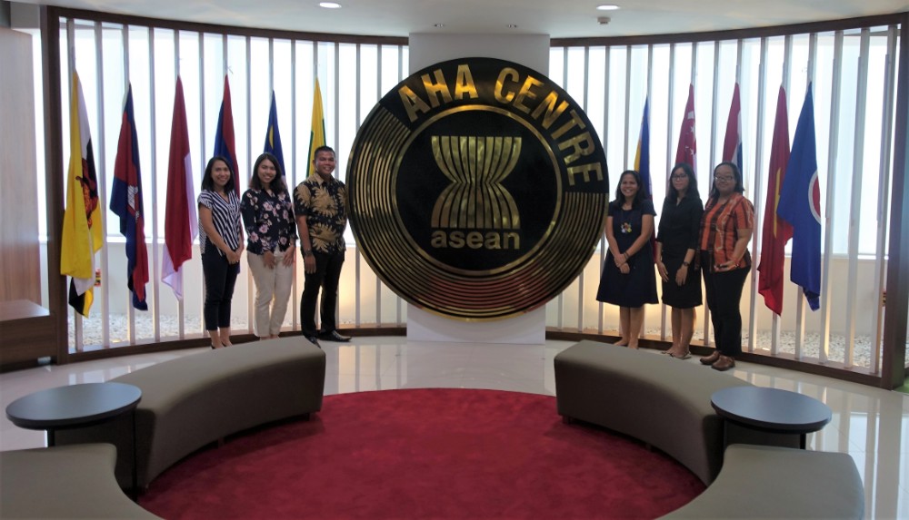 JMT visits JAIF supported projects with the AHA Centre