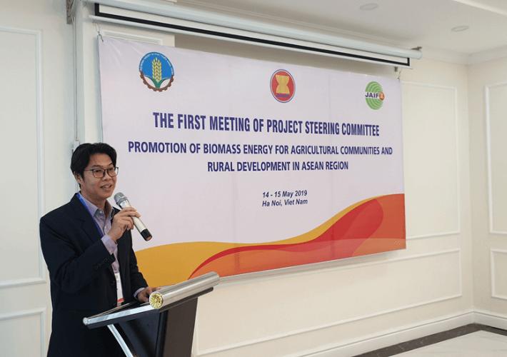 The 1st PSC Meeting for the Promotion of Biomass Energy for Agriculture Communities and Rural Development in ASEAN Region Project