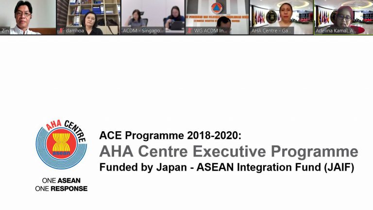 JMT Participates in the 4th Project Steering Committee Meeting for the “AHA Centre Executive (ACE) Programme 2021”