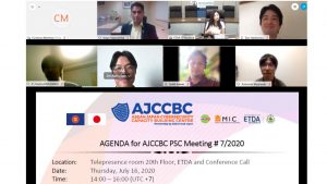 JMT Participates in the 7th AJCCBC Project Steering Committee Meeting in 2020