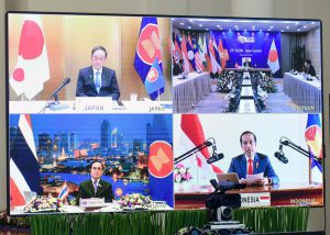 President Jokowi Calls on Japan to Cooperate with ASEAN to Rebuild Regional Economy