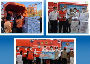 The AHA Centre Mobilised the 2nd Batch of the ASEAN Relief Items from DELSA Satellite Warehouse in Chai Nat to Nonthaburi Province, Thailand