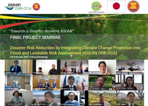 Ambassador Chiba’s Participation at the Final Project Seminar on “Project on Disaster Risk Reduction by Integrating Climate Change Projection into Flood and Landslide Risk Assessment”