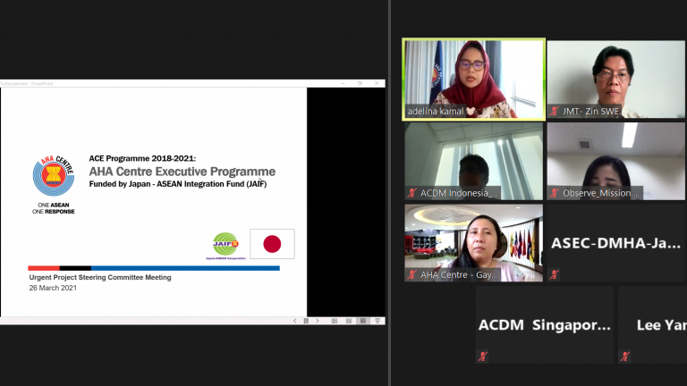 JMT Participation in Special PSC Meeting for ACE Programme