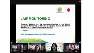 JMT Participation at the Capacity Building for the Operationalisation of the ASCC Blueprint M&E Systems for Thailand