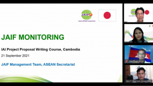 JMT Participation in the IAI Project Proposal Writing Course