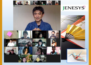 JENESYS Online Program “Origami (Folding Paper)”