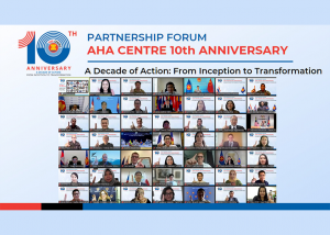 Partnership Forum the AHA Centre 10th Anniversary