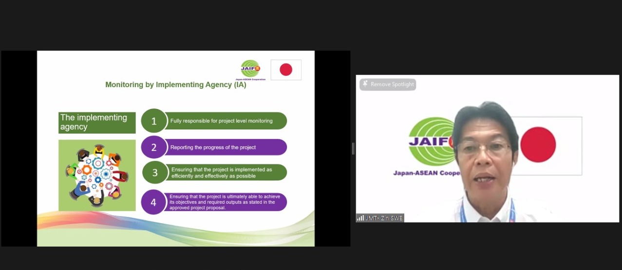 JMT Participation in a Project Proposal Writing Course for Lao PDR