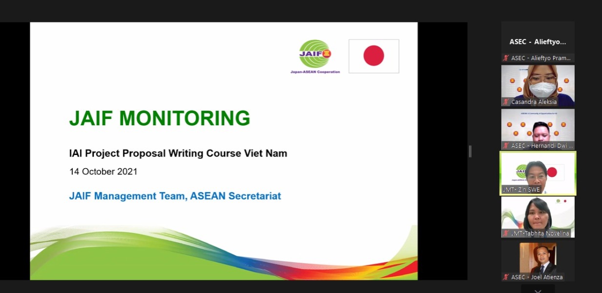 JMT Participates in a Project Proposal Writing Course for Vietnamese Officials