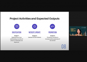 Webinar on World Documentary Archives, Memories and Heritage