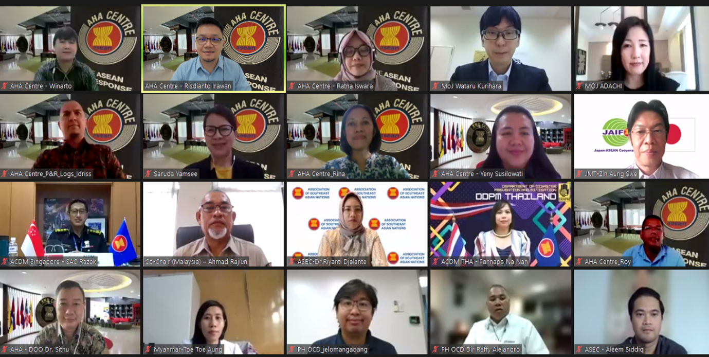 The 1st Project Steering Committee (PSC) Meeting for the AHA Centre DELSA – Phase III