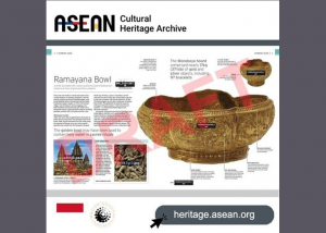 The Golden Bowl Carved with Ramayana Stories to be Included in a DK Books Publication Entitled “Cultural Treasures”