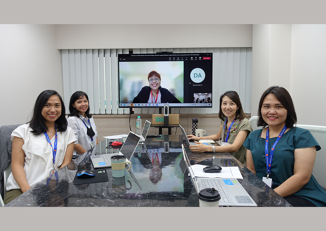 A beneficiary of JAIF Project Shares Her Stories on Taxonomic Capacity Building to Support Market Access for Agricultural Trade in the ASEAN Region