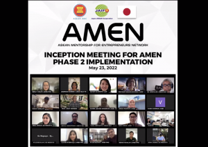 JMT Provides a Briefing to the Project Stakeholders of ASEAN Mentorship for Entrepreneurs Network (AMEN) Phase 2