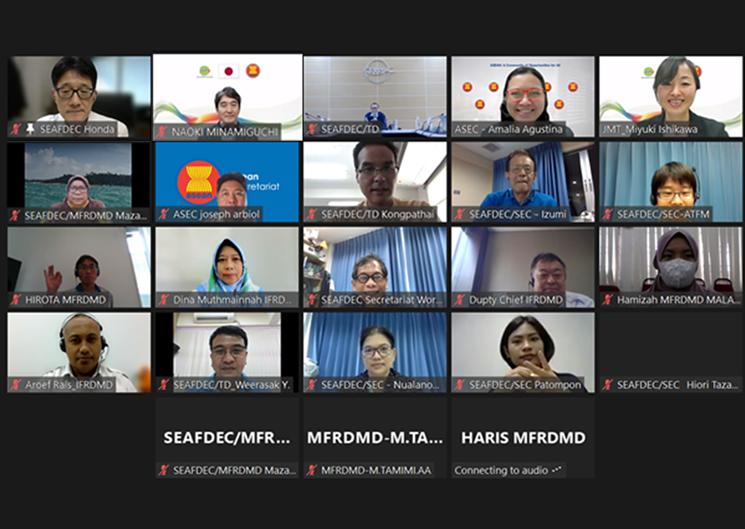 JMT Provides a Briefing to the Implementing Agency of the Regional Project for Monitoring and Reduction of Marine Debris from Fisheries