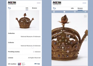 The Crown of the Sultan of Siak Sri Indrapura, a Heritage from Indonesia