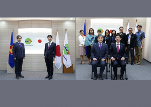 New Ambassador of the Mission of Japan to ASEAN Visits JMT