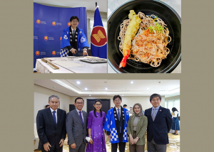 The Mission of Japan to ASEAN Organised a Japanese Food Event at the ASEAN Secretariat