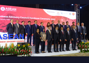 ASEAN Business Advisory Council (ASEAN-BAC) Chairperson Handover Ceremony (Attendance by Ambassador Kiya）