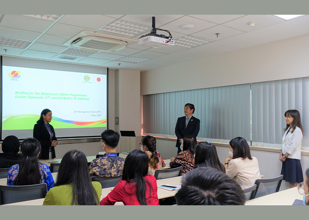 JMT Welcomes the Attachment Officers from CLMV Countries