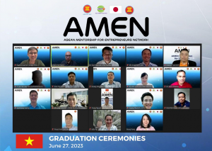 ASEAN Mentorship for Entrepreneurs Network (AMEN) Project Phase 2 Graduation – Viet Nam