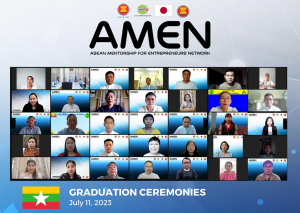 AMEN – Myanmar Celebrates the Mentees’ Graduation