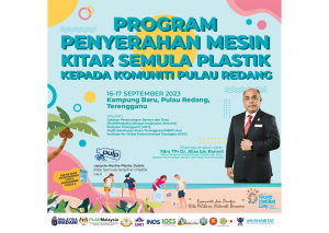 Handover Ceremony of Plastic Recycling Machine to Kampung Baru Community, Redang Island, Terengganu