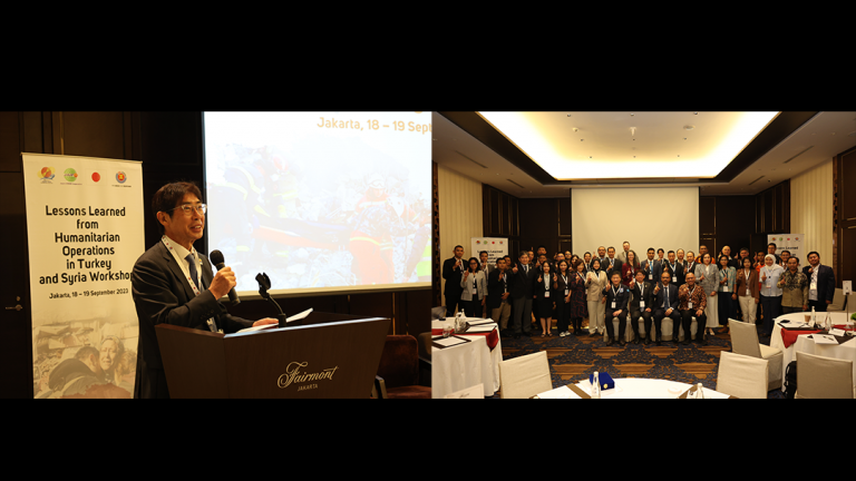 JMT Attends the Workshop of “Lessons Learned from Humanitarian Operations in Turkey and Syria”