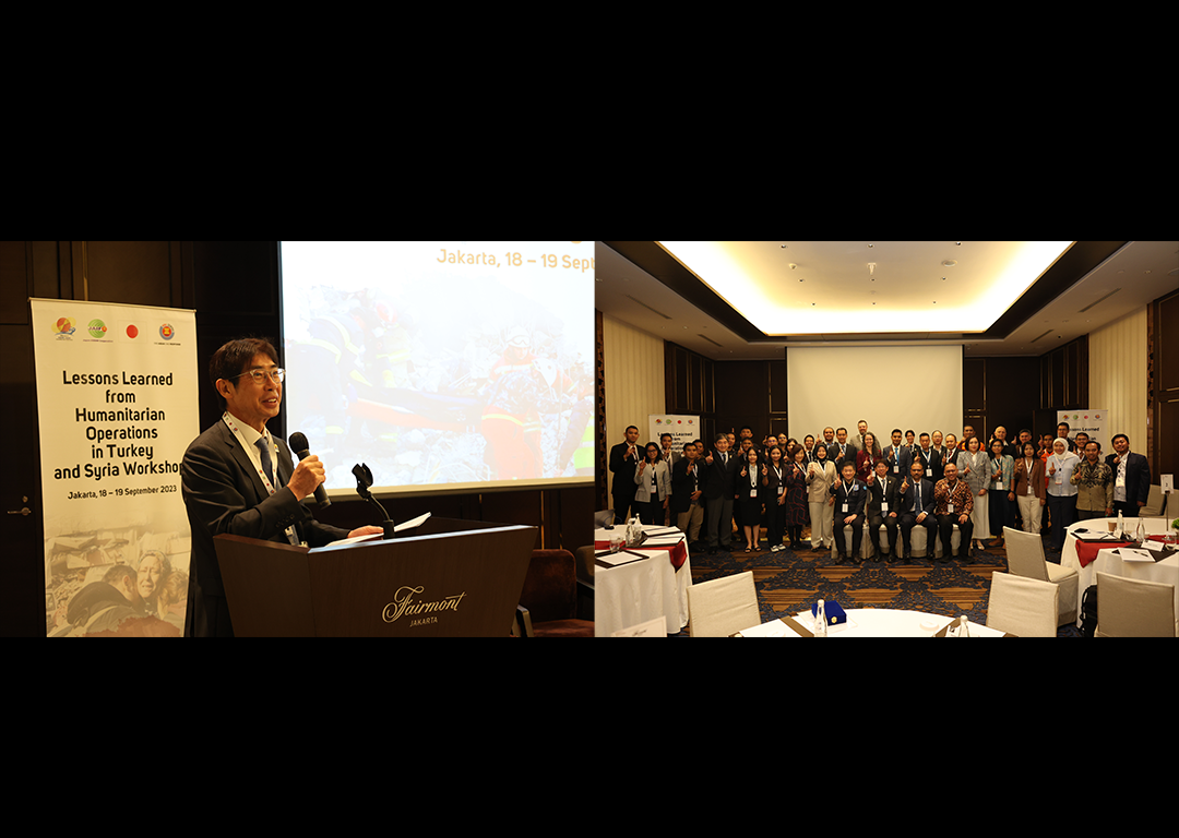 JMT Attends the Workshop of “Lessons Learned from Humanitarian Operations in Turkey and Syria”