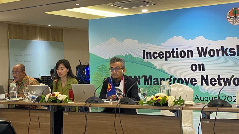 JMT Provides a Briefing to the Stakeholders of the Mangrove Ecosystem Management Project for the ASEAN Region