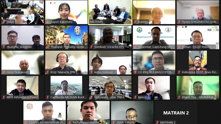 JMT Provides a Briefing to the Project Stakeholders of the Enhanced VTS Operator Training Project for ASEAN (Phase 4)