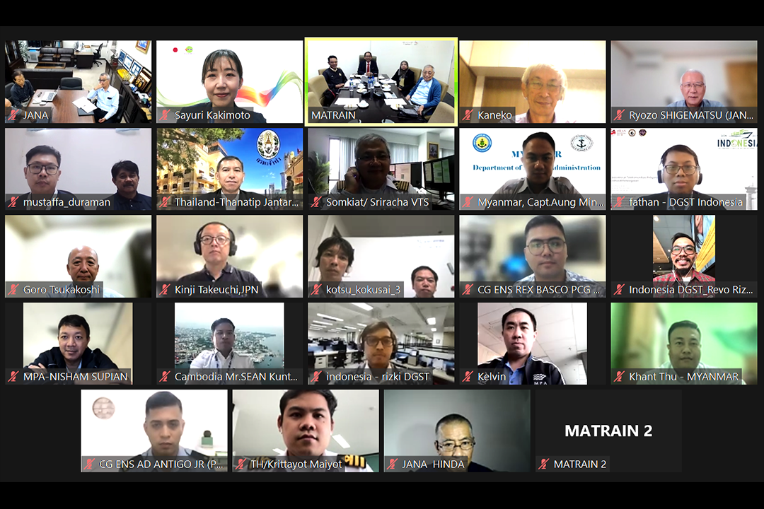 JMT Provides a Briefing to the Project Stakeholders of the Enhanced VTS Operator Training Project for ASEAN (Phase 4)