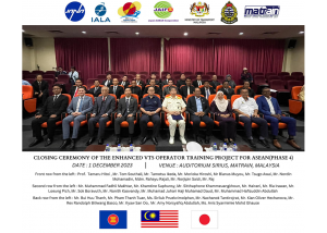 Closing Ceremony of the Enhanced VTS Operator Training for ASEAN Phase 4