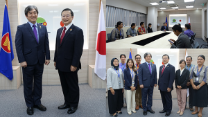 JMT Welcomes the Visit of Mr. CHUJO Kazuo, Minister/Deputy Head of the Mission of Japan to ASEAN