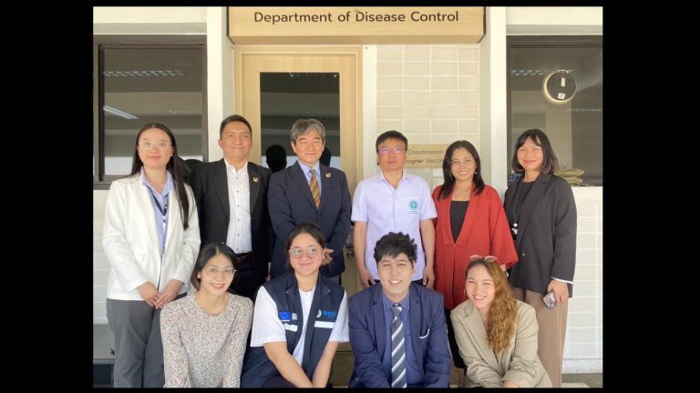 JMT Visits the Department of Disease Control (DDC), Ministry of Public Health (MoPH) in Nonthaburi Province, Thailand