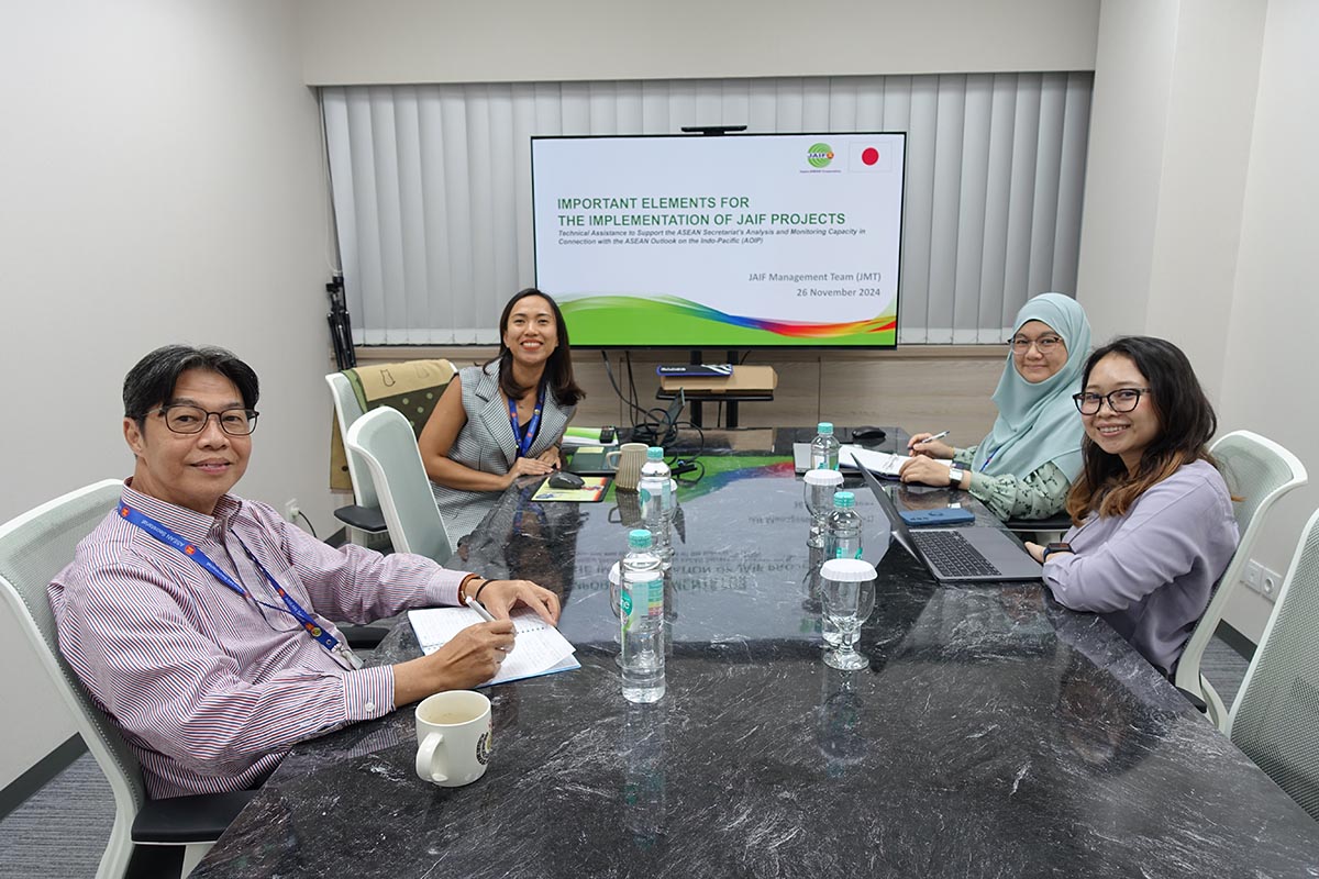 Inception Briefing on Technical Assistance to Support the ASEAN Secretariat’s Analysis and Monitoring Capacity in Connection with the ASEAN Outlook on the Indo-Pacific (AOIP)