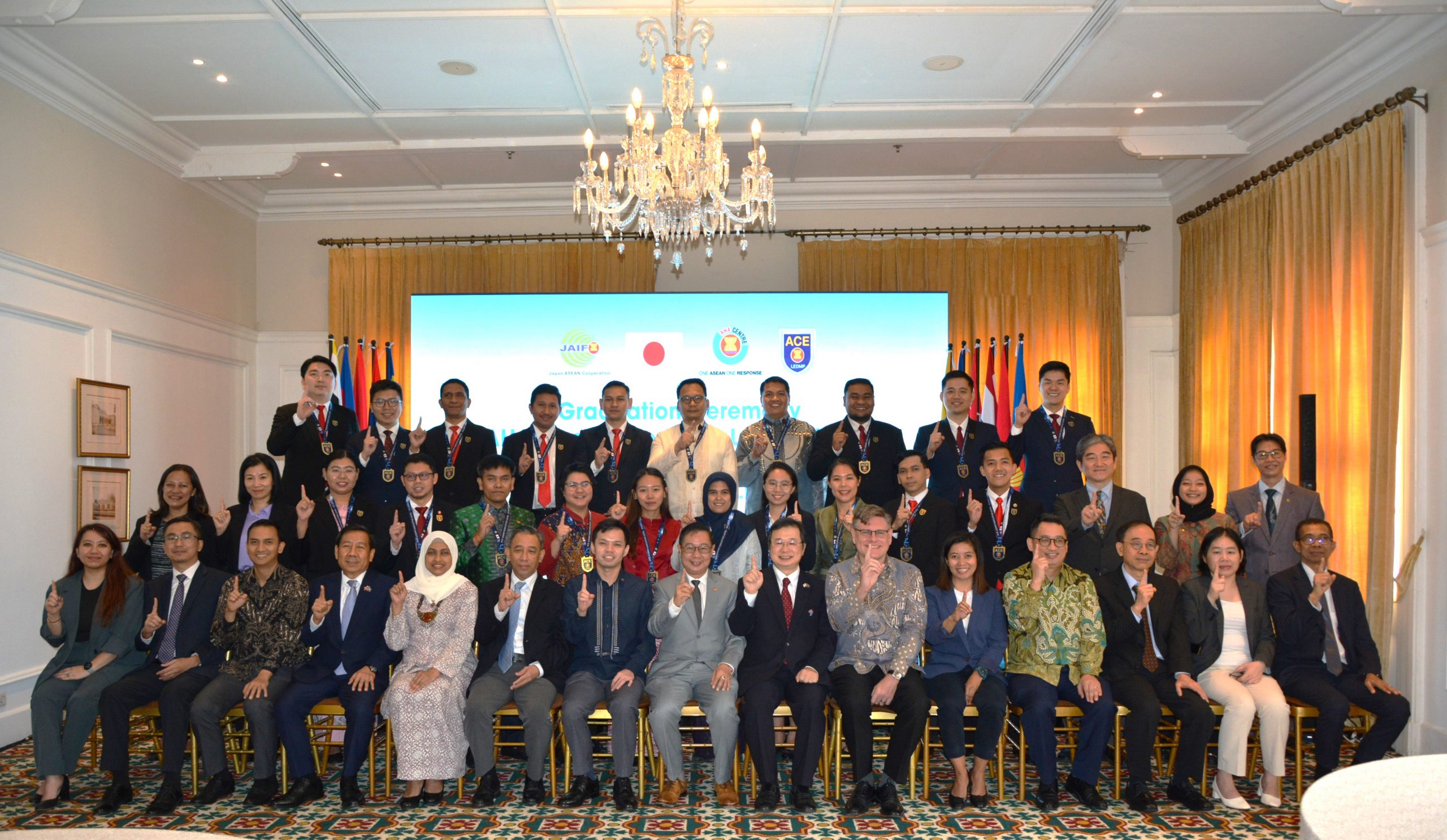 Graduation Ceremony AHA Centre Executive Leadership in Emergency and Disaster Management Programme (ACE LEDMP), Executive Level