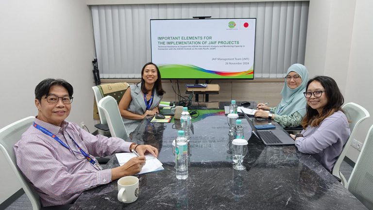 Inception Briefing on Technical Assistance to Support the ASEAN Secretariat’s Analysis and Monitoring Capacity in Connection with the ASEAN Outlook on the Indo-Pacific (AOIP)